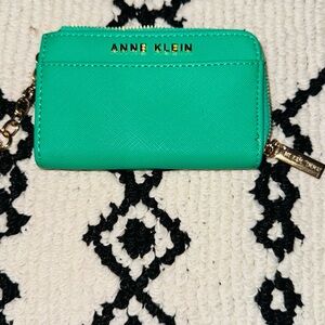 Anne Klein Vibrant Teal Card Holder